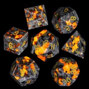 Dice Set – Gemstone Edition (7 pcs)